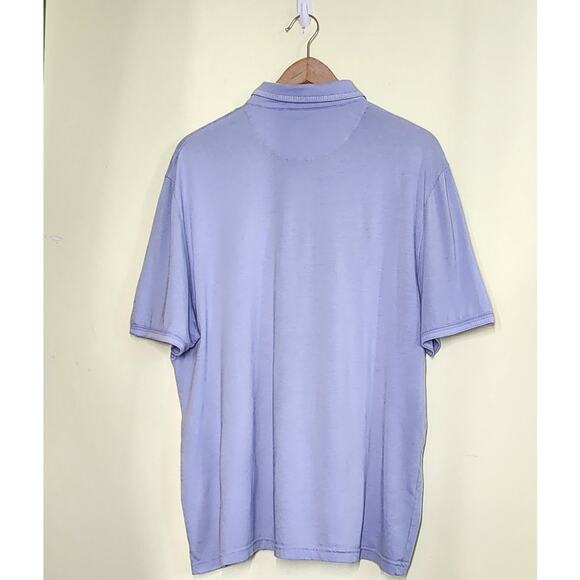 Ted Baker Classic Pocket Polo Shirt Mens 6/ XXL Blue Preppy Luxe Casual - Picture 4 of 8